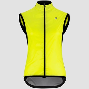 Assos UMA GT Wind C2 women vest - Yellow