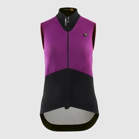 Assos UMA GTV Spring Fall C2 women vest - Purple
