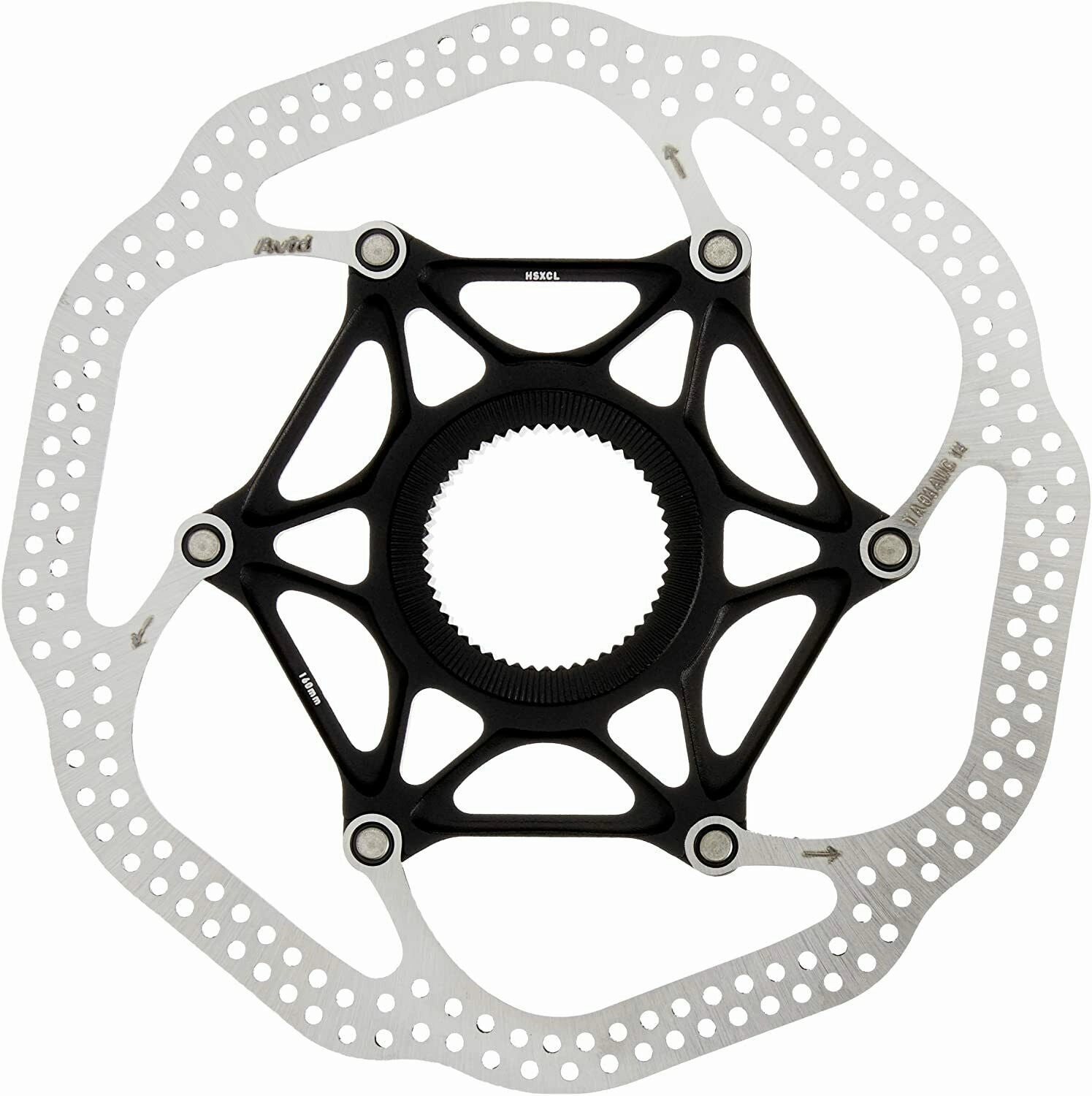 AVID / SRAM HSX Heat Shedding 2 Piece Centrelock Rotor - 160mm