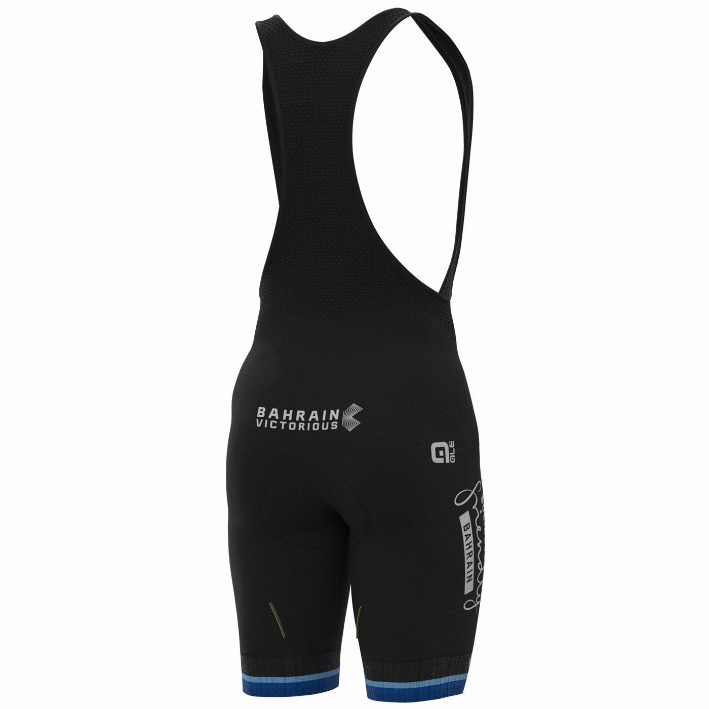 Bahrain Victorious 2022 bib shorts - European Champion