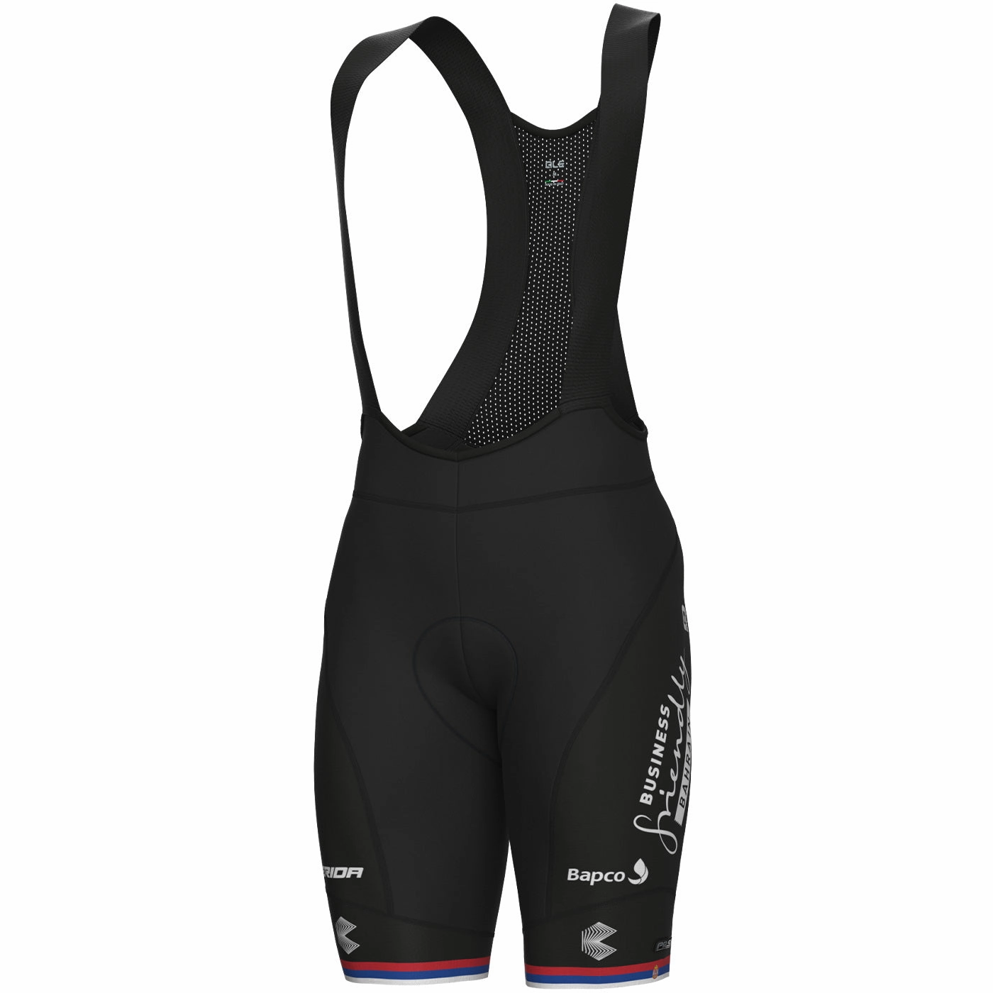 Bahrain Victorious 2023 PRS bib short - Serbian champion