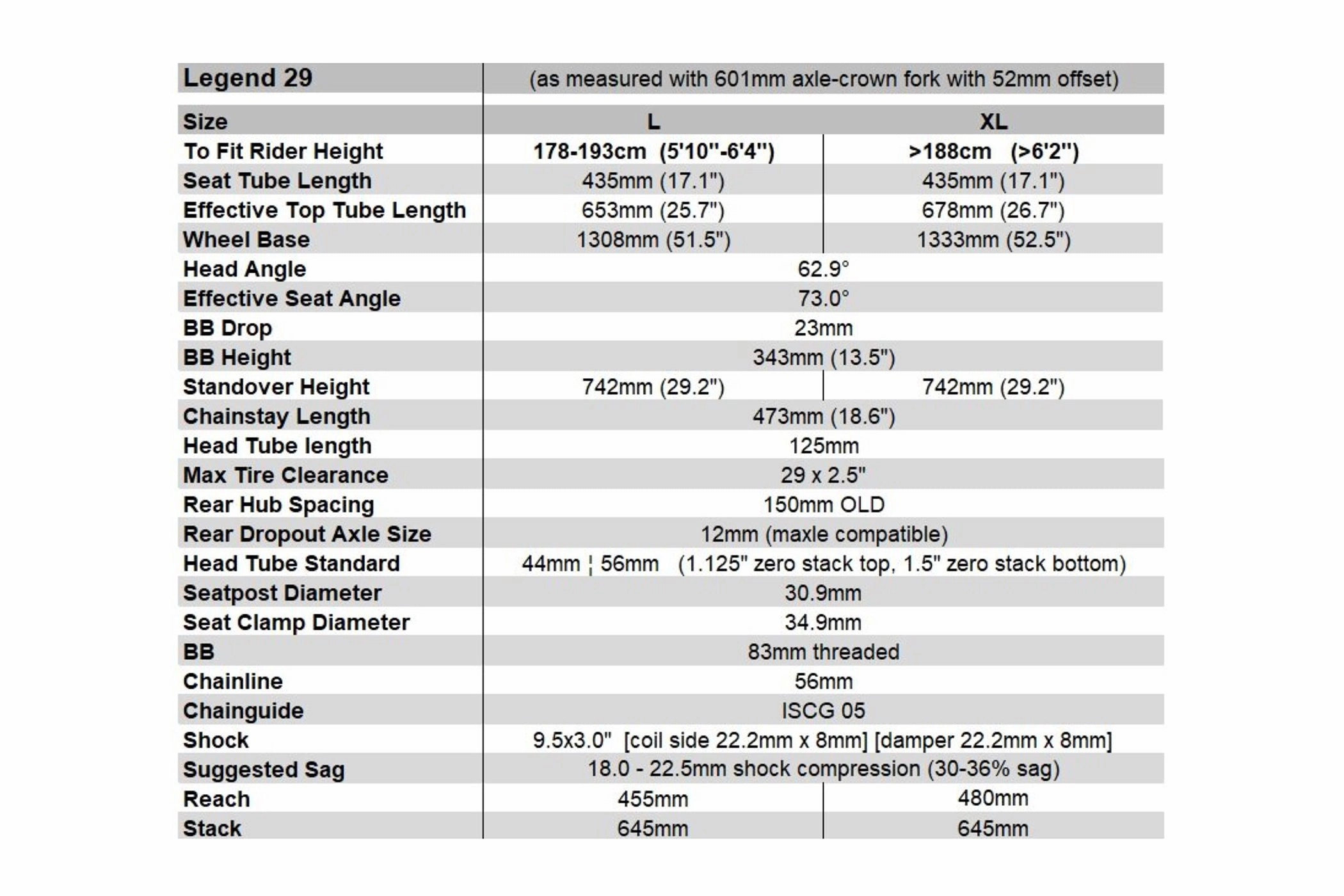 Banshee Legend 29er DH Frameset - Black