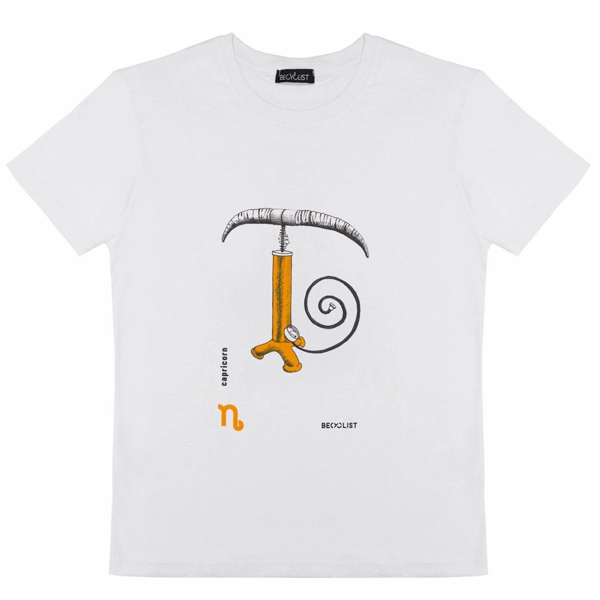 BeCyclist t-shirt  Zodiac - Capricorn