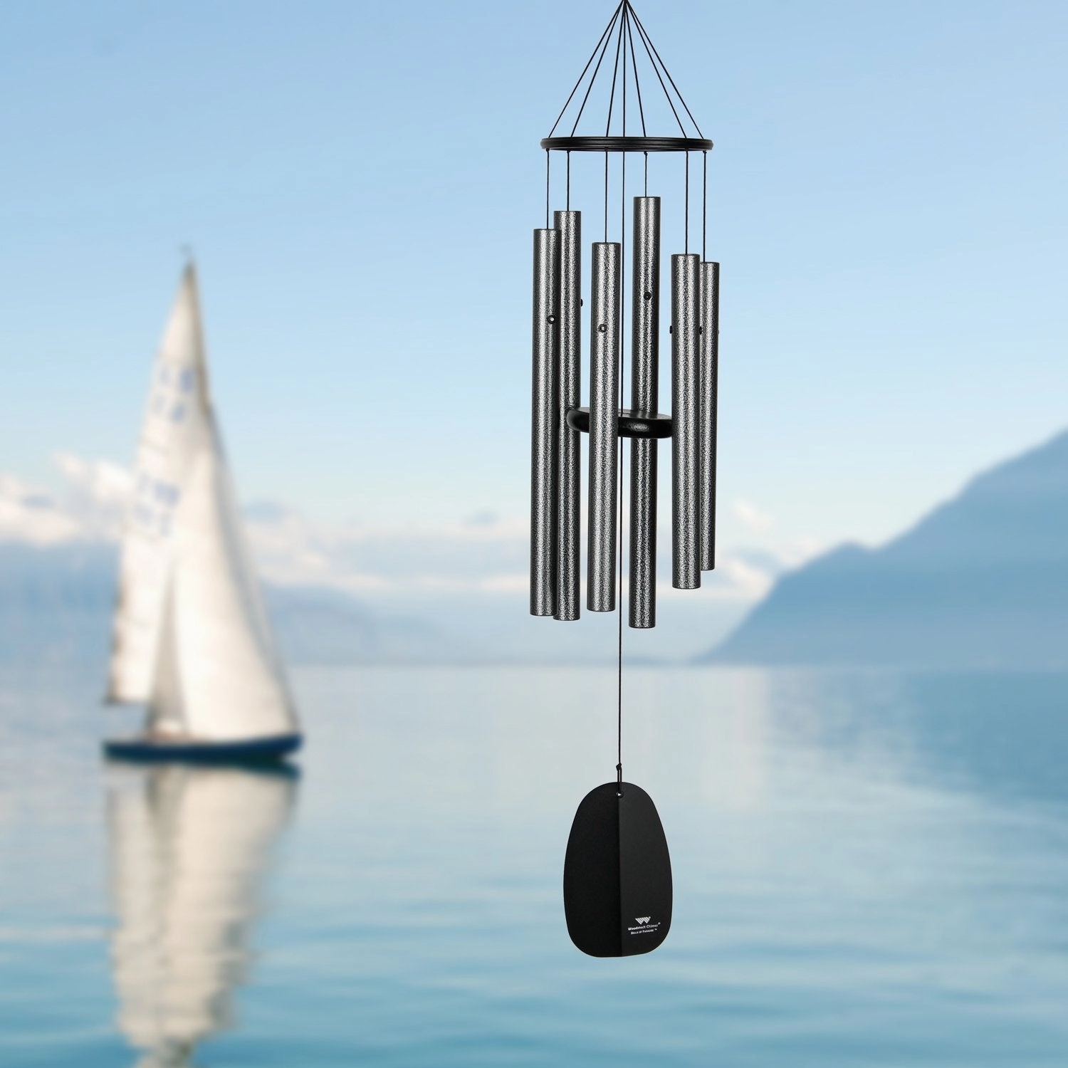 Bells of Paradise - Medium 32 Antique Silver
