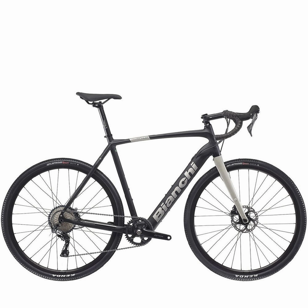 Bianchi Impulso E-Gravel Electric Bike GRX 600 - Black