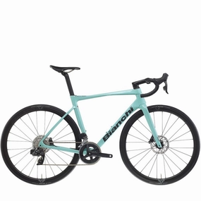 Bianchi Specialissima Comp Road Bike - Rival AXS - Celeste/Graphite