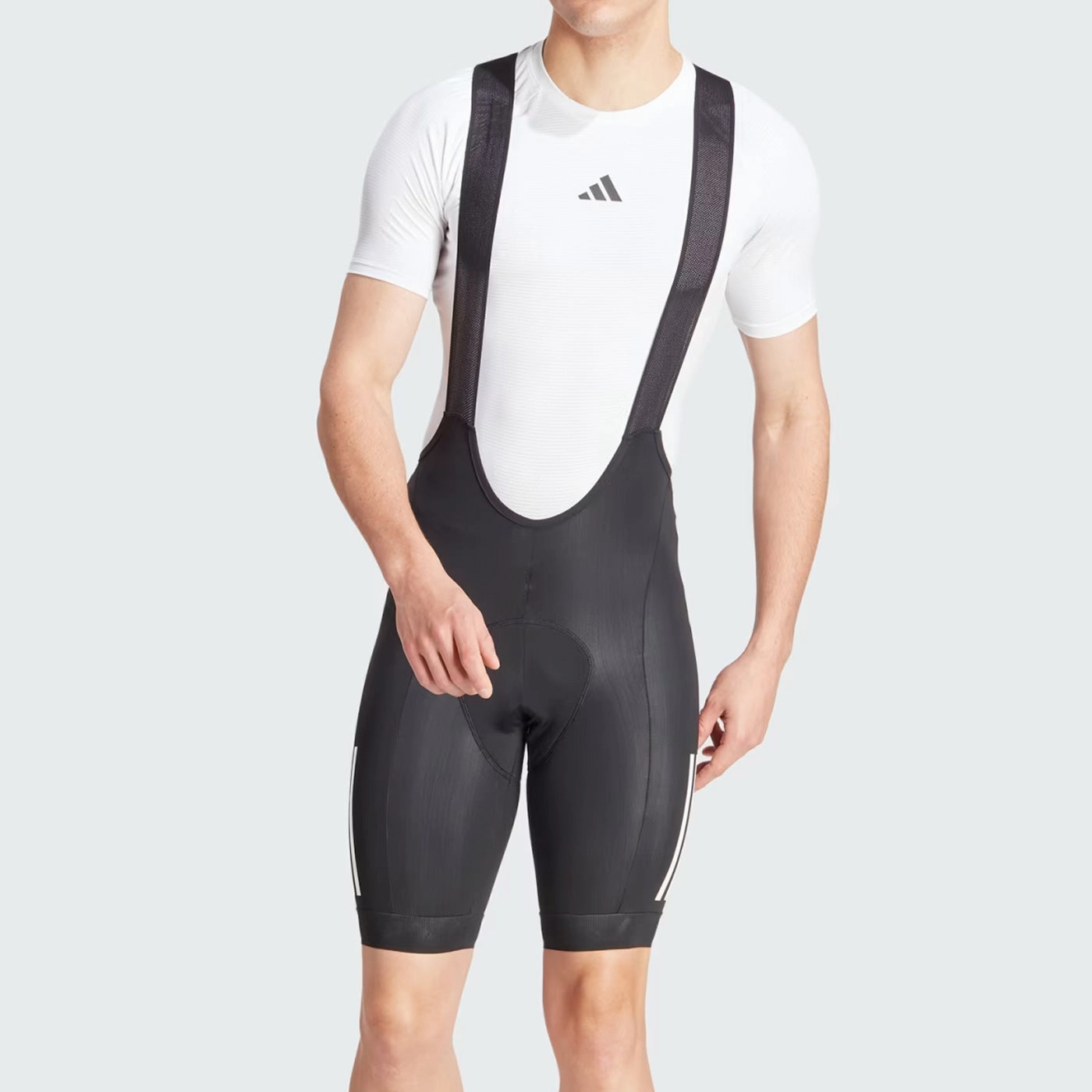 Bib shorts Adidas Essentials 3-Stripes - Black