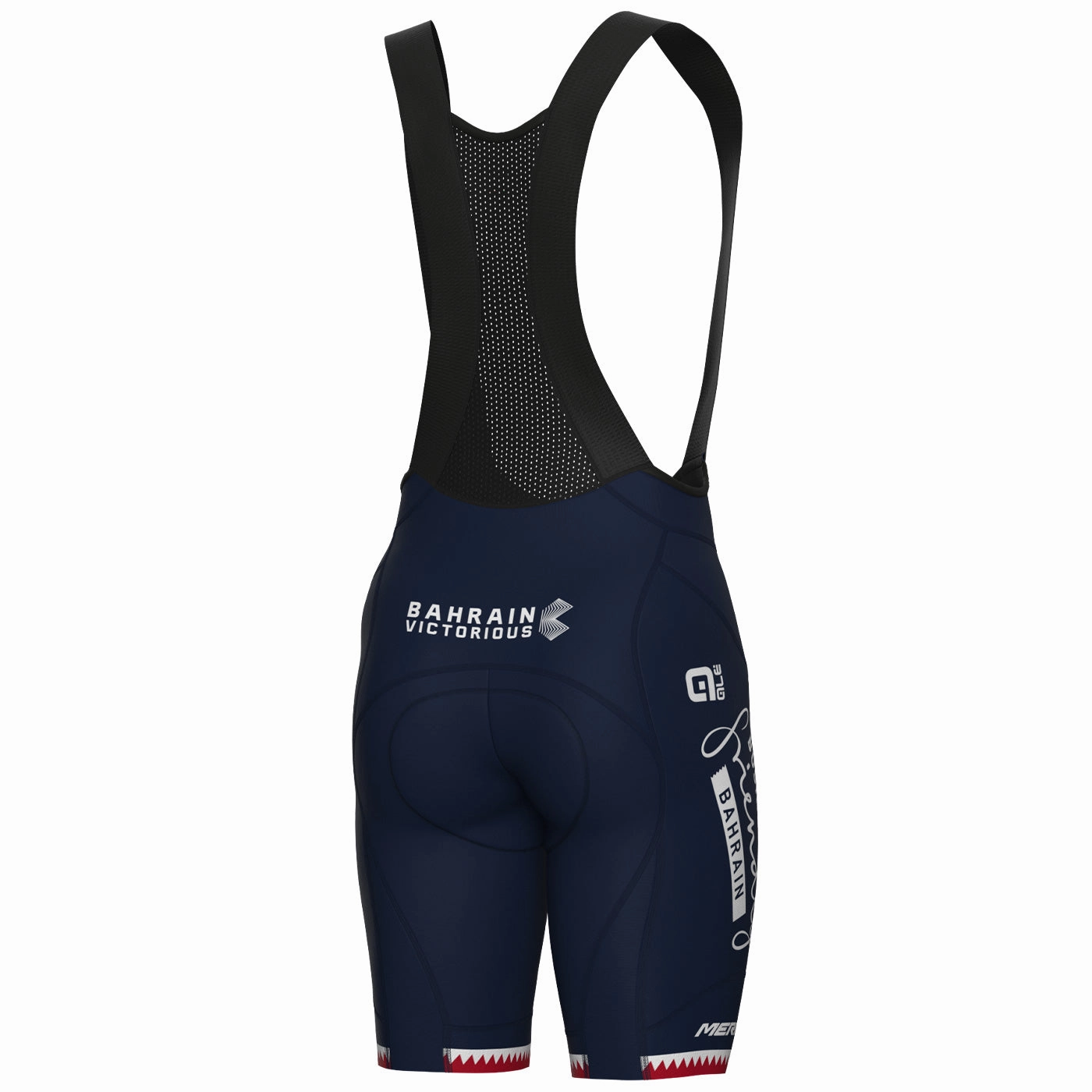 Bib shorts Ale Bahrain Victorious 2024 PRS - Serbian Champion