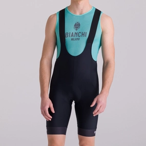 Bib shorts Bianchi Milano Classic - Black
