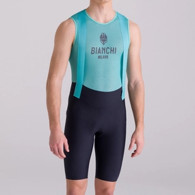 Bib shorts Bianchi Milano Race - Black