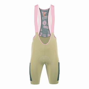 Bib shorts Cinelli Gravel - Green 