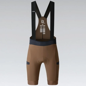 Bib shorts Gobik Grit 2.0 K10 - Brown