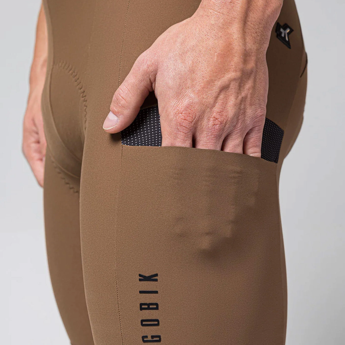 Bib shorts Gobik Grit 2.0 K10 - Brown