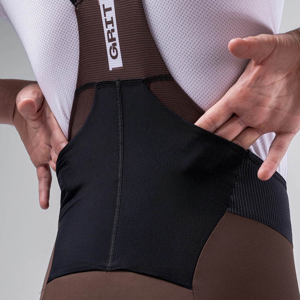 Bib shorts Gobik Grit 2.0 K10 - Dark Brown