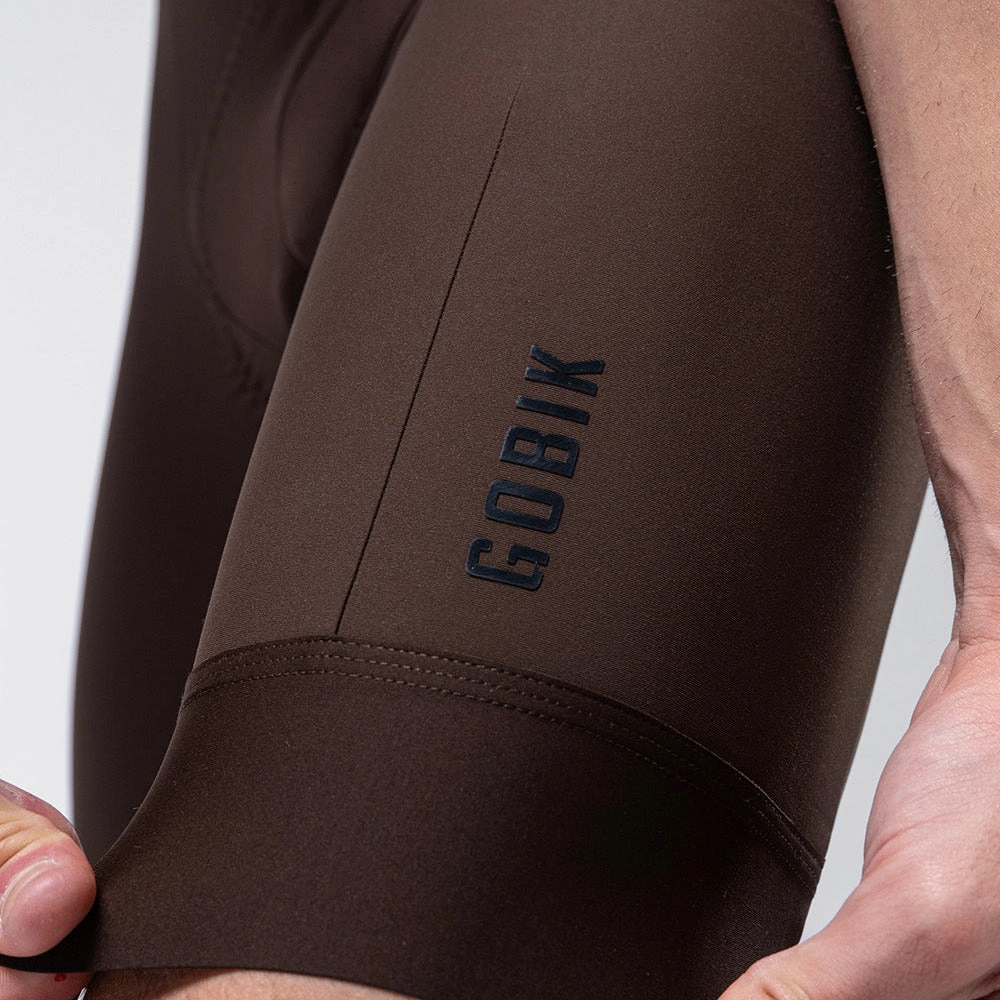 Bib shorts Gobik Grit 2.0 K10 - Dark Brown