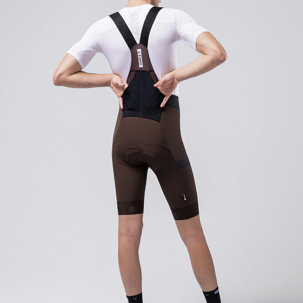 Bib shorts Gobik Grit 2.0 K10 - Dark Brown