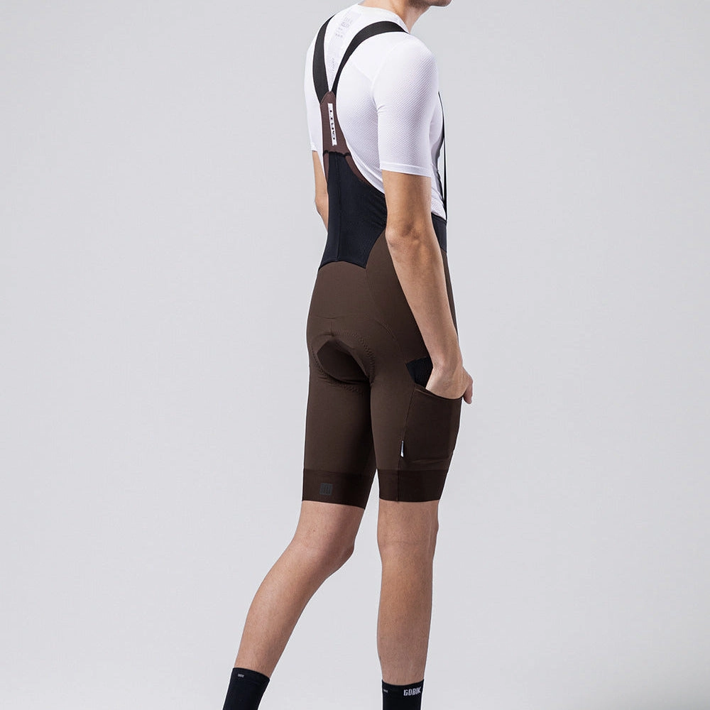 Bib shorts Gobik Grit 2.0 K10 - Dark Brown
