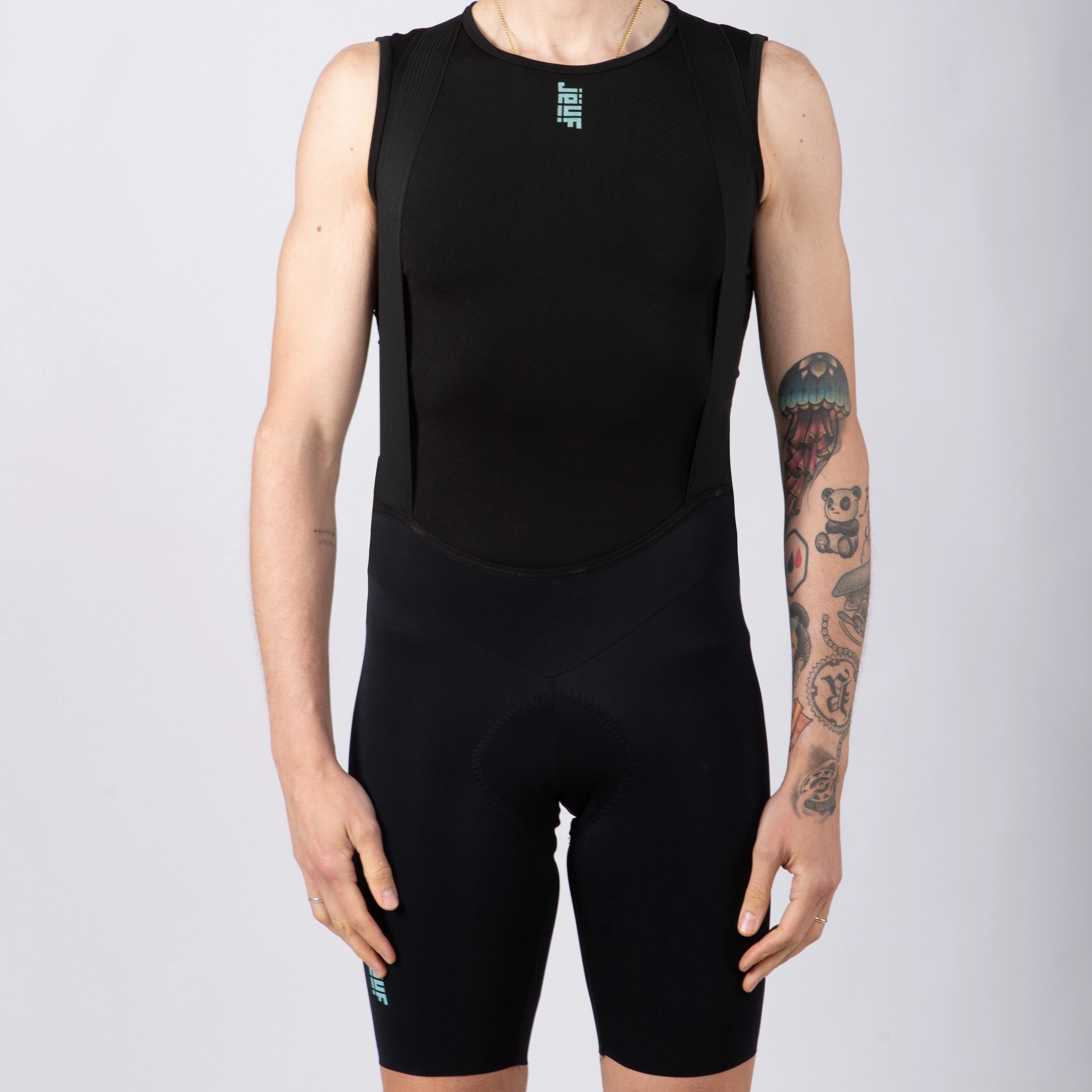 Bib shorts Juf Pro race - Black 