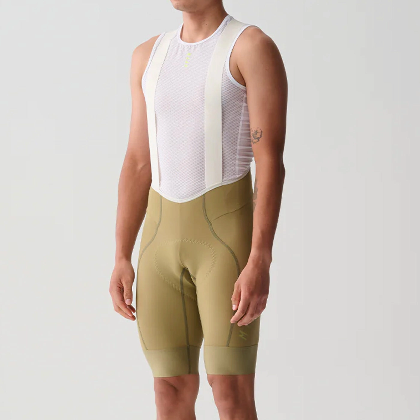 Bib shorts Maap Team Evo - Light Green