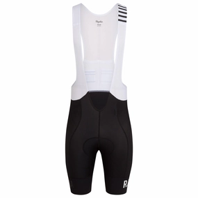 Bib shorts Rapha Pro Team II Regular - Black white 