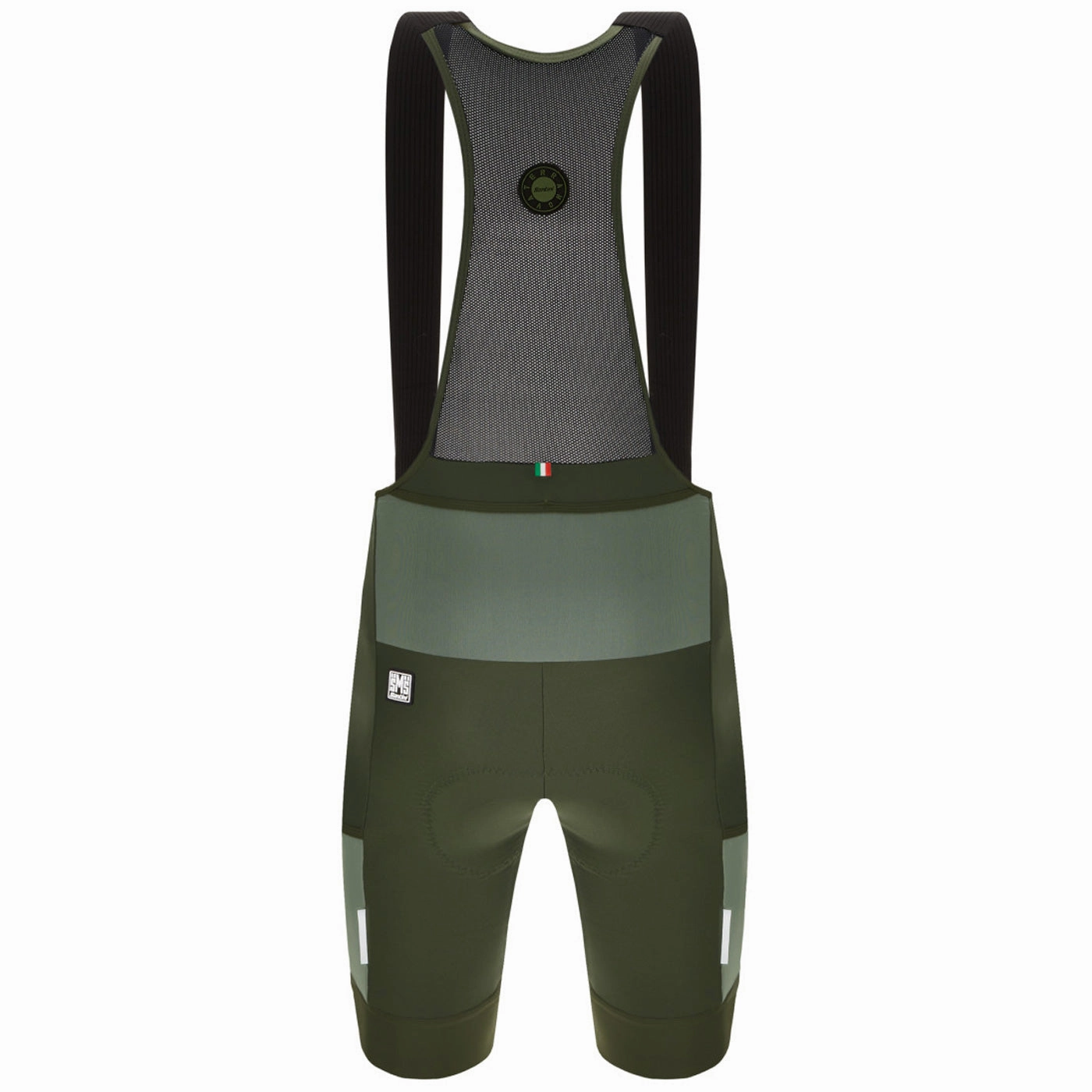 Bib shorts Santini Gravel - Green