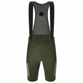 Bib shorts Santini Gravel - Green