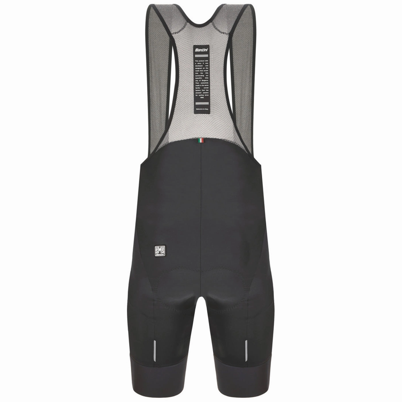 Bib shorts Santini Karma Delta - Grey