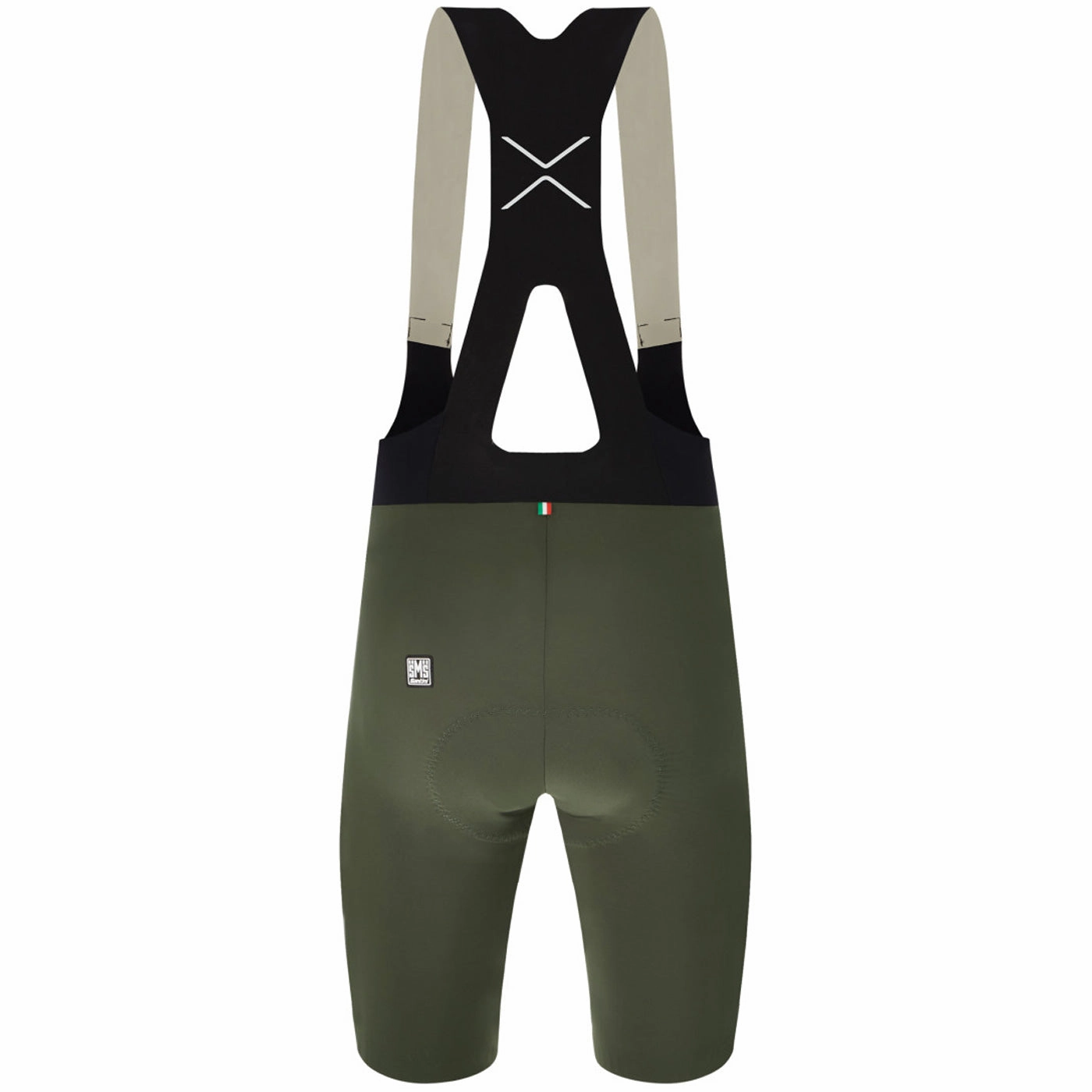 Bib shorts Santini Redux Speed - Green