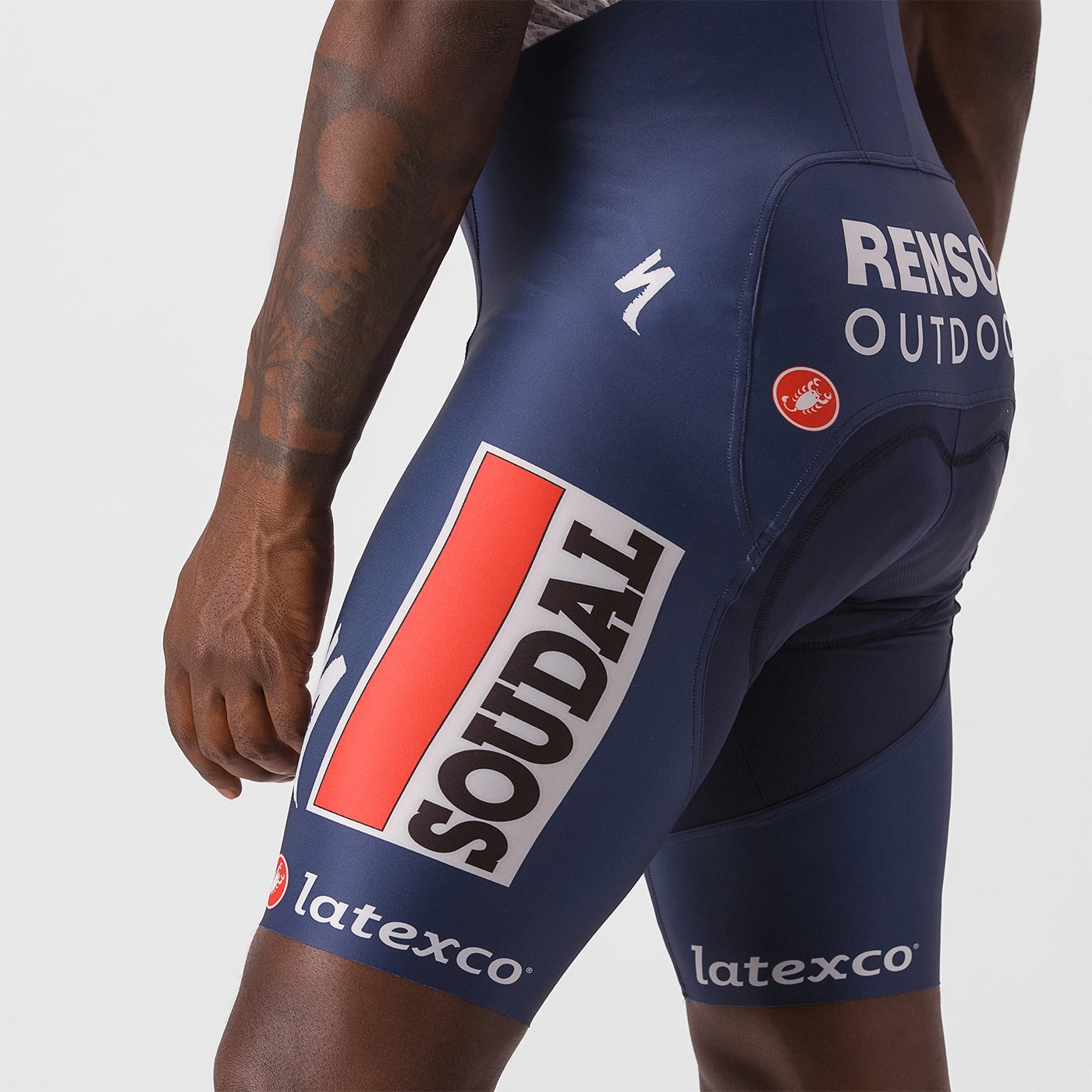 Bib shorts Soudal Quick-Step Free Aero RC PRO 