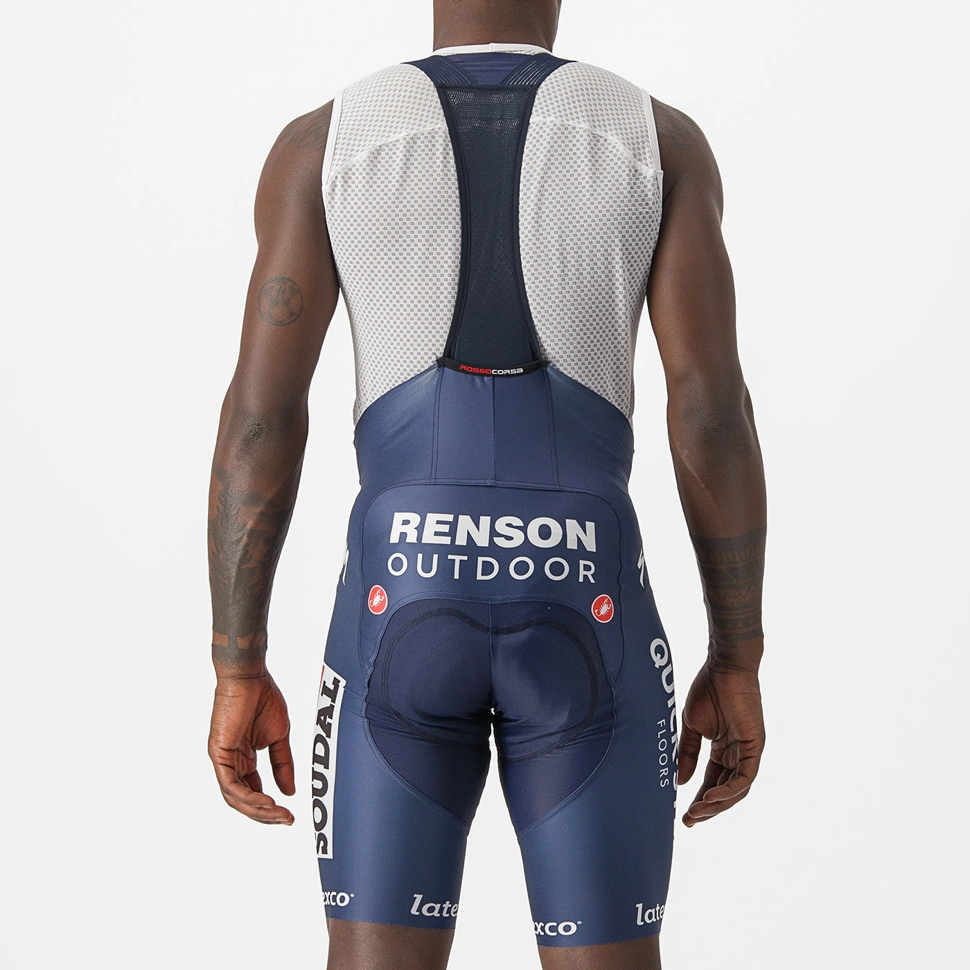 Bib shorts Soudal Quick-Step Free Aero RC PRO 