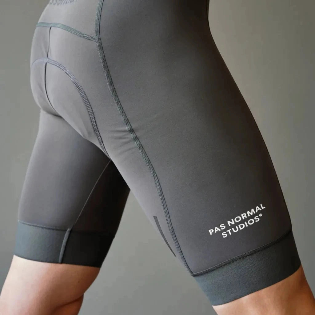 Bib shorts thermal Pas Normal Studios Essential Thermal - Grey