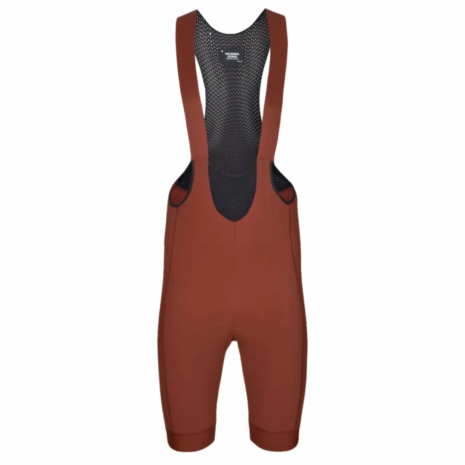 Bib shorts thermal Pas Normal Studios Mechanism Deep Winter - Brown
