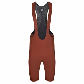 Bib shorts thermal Pas Normal Studios Mechanism Deep Winter - Brown