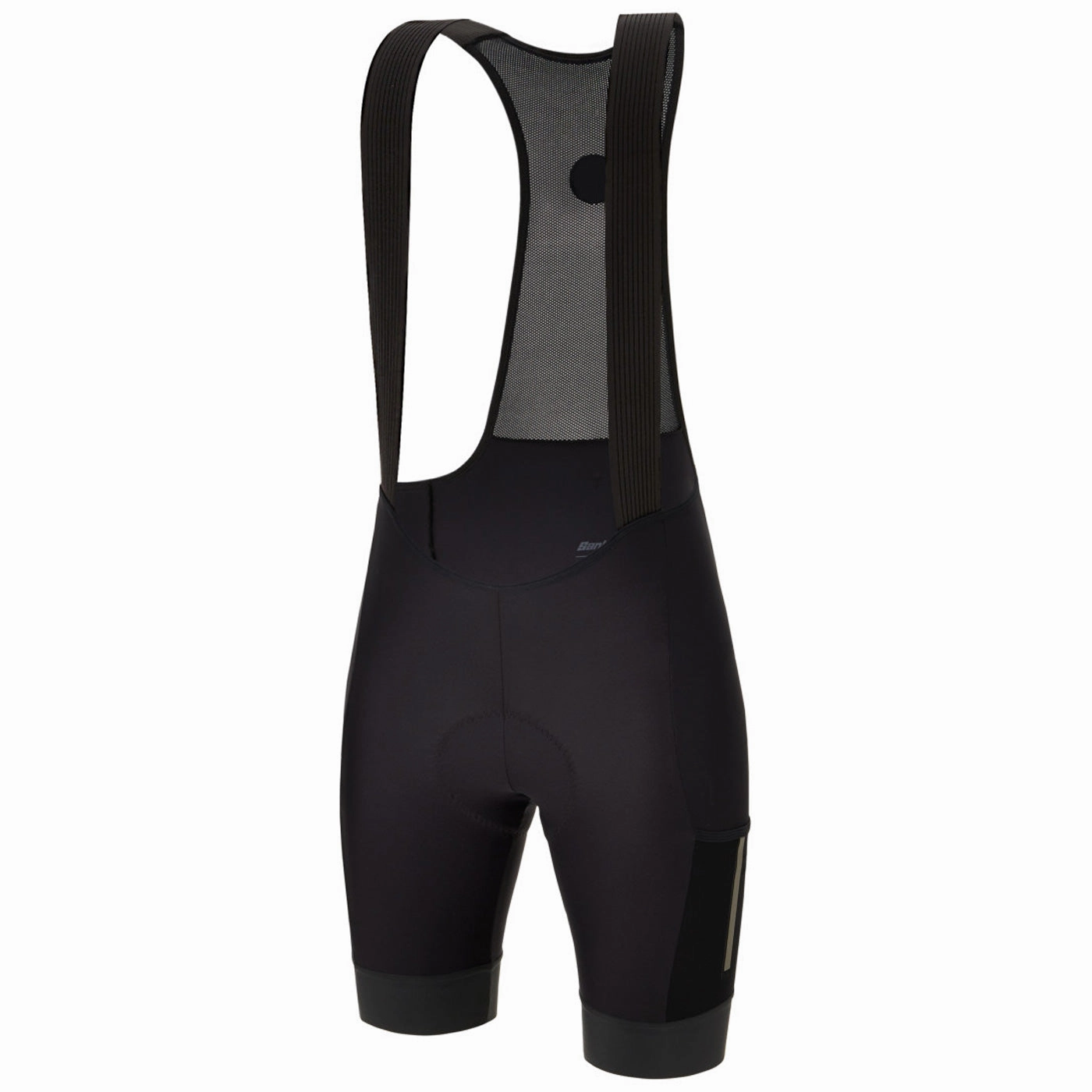 Bib shorts woman Santini Gravel - Black