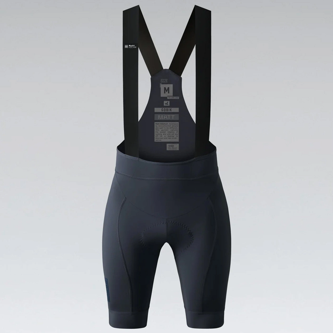 Bib shorts women's Gobik Matt 2.0 - Black