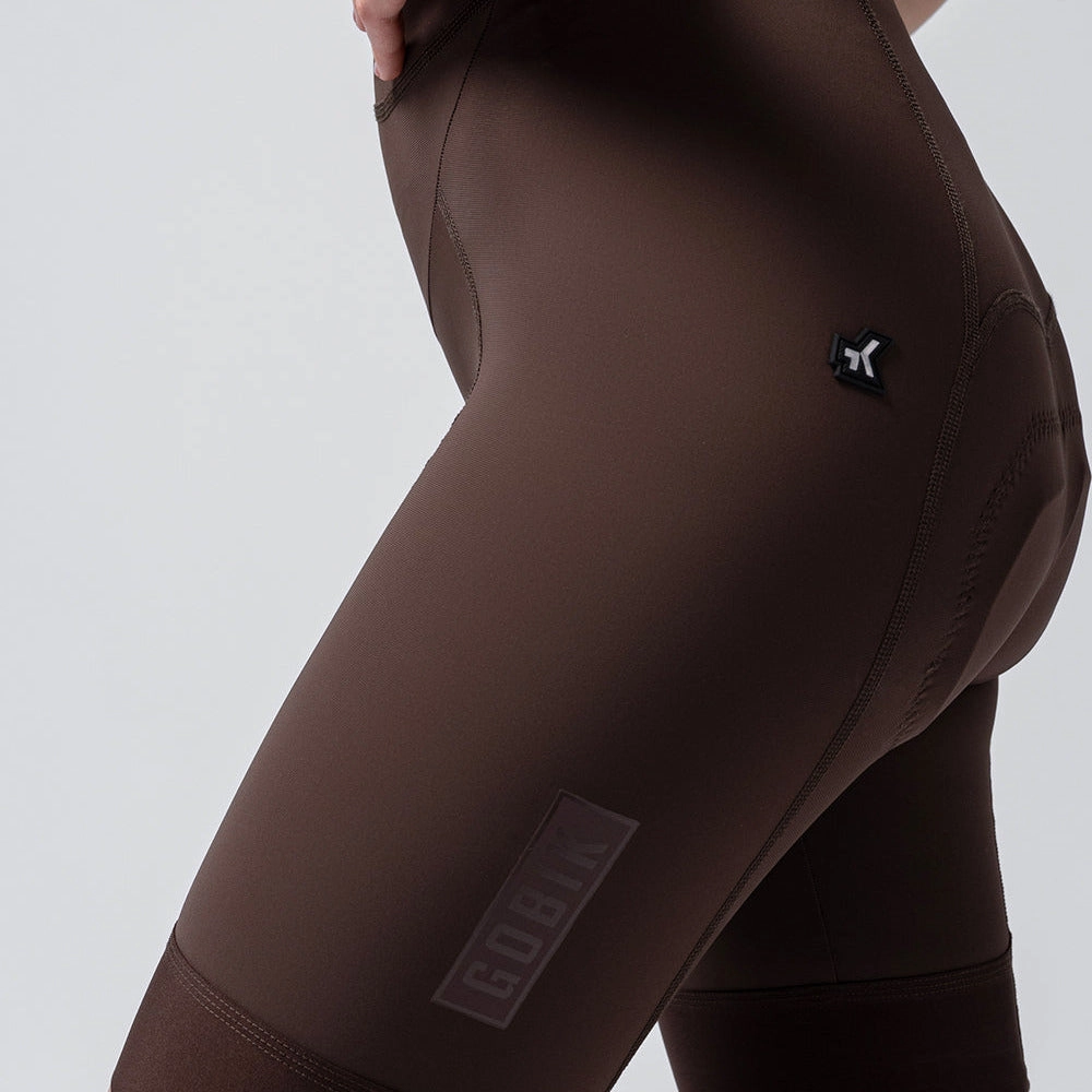 Bib shorts women's Gobik Matt 2.0 - Brown