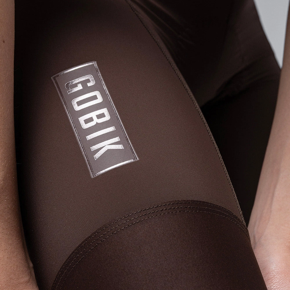 Bib shorts women's Gobik Matt 2.0 - Brown