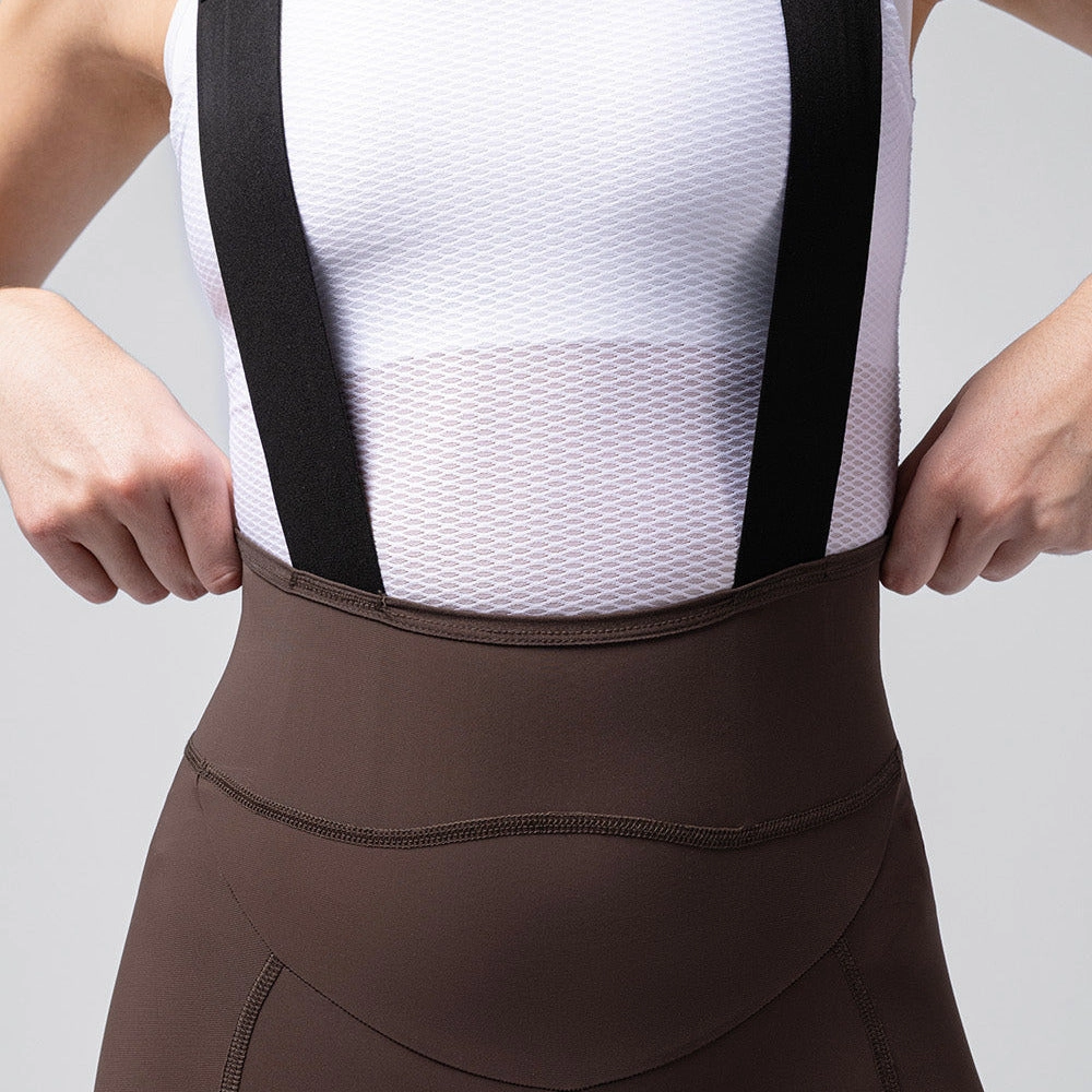 Bib shorts women's Gobik Matt 2.0 - Brown