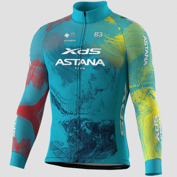 Biemme XDS Astana 2025 long sleeve jersey