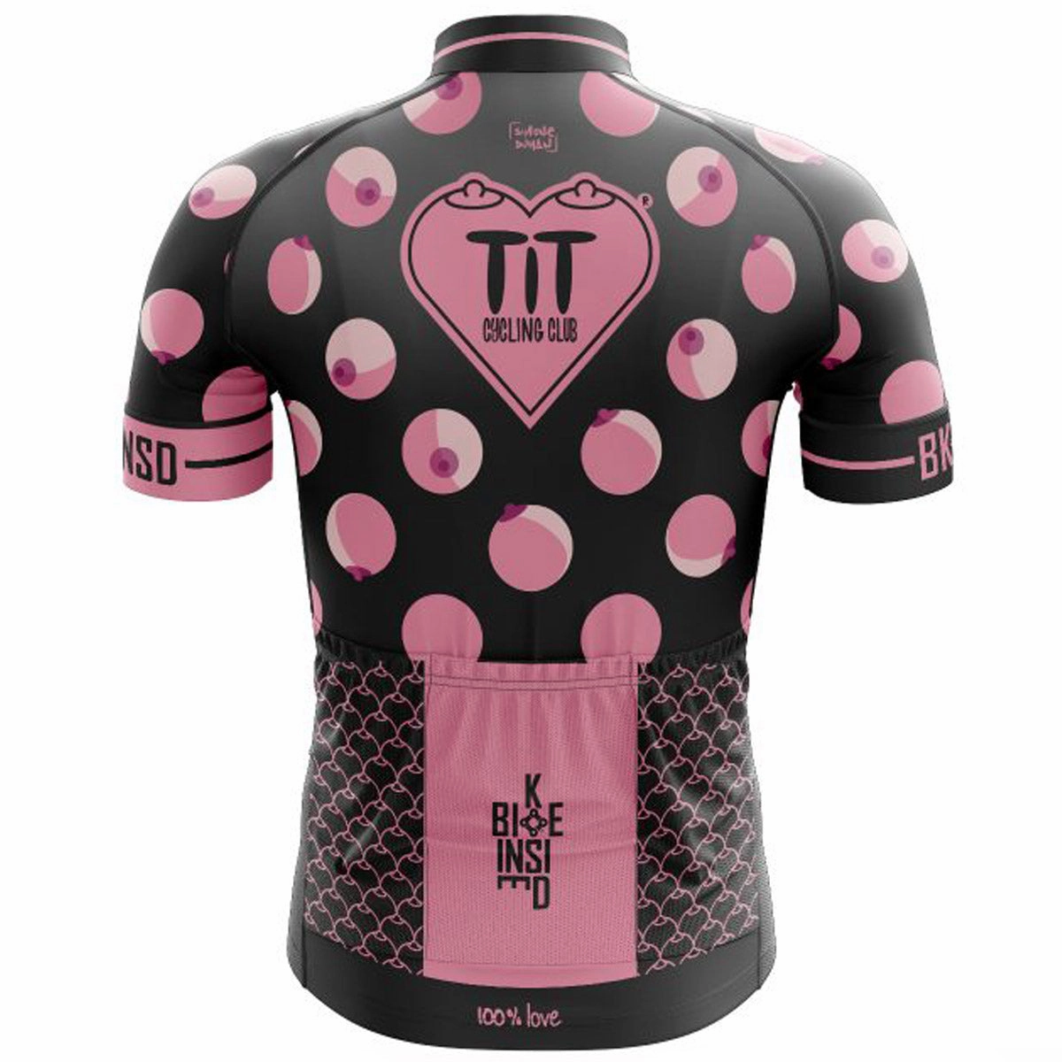 Bike Inside Tits jersey - Black