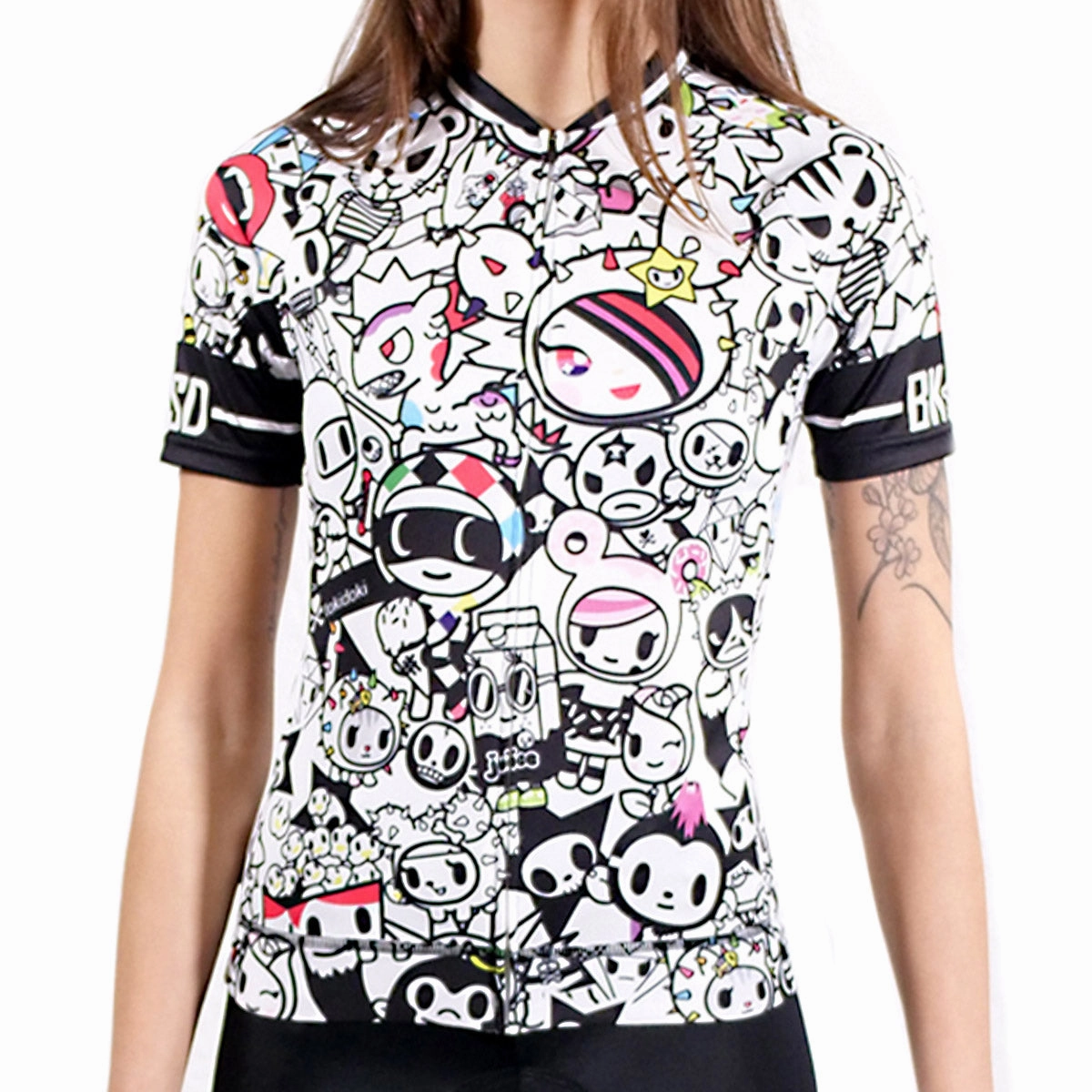 Bike Inside Tokidoki All-stars woman jersey - White