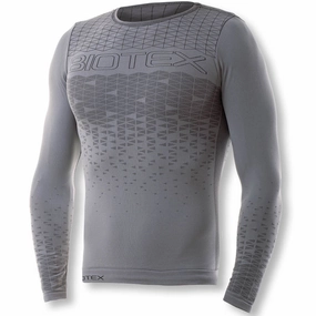Biotex Cubic long sleeve base layer - Grey