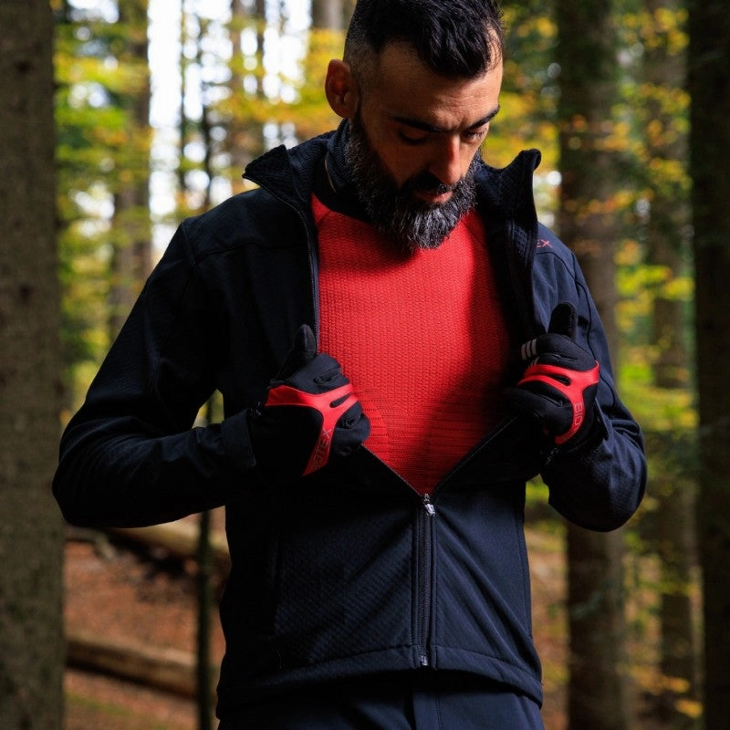 Biotex Fit 4.0 long sleeve base layer - Red