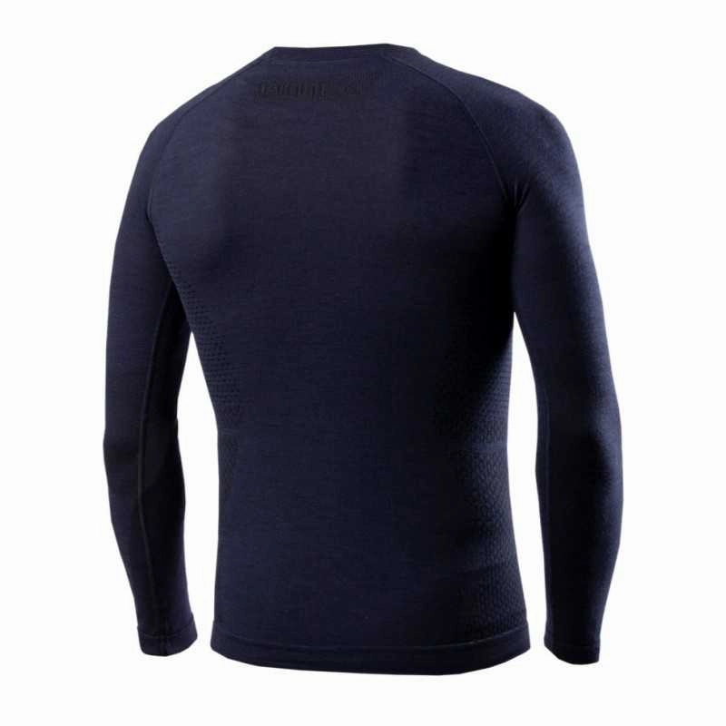 Biotex Merino long sleeve base layer - Blue