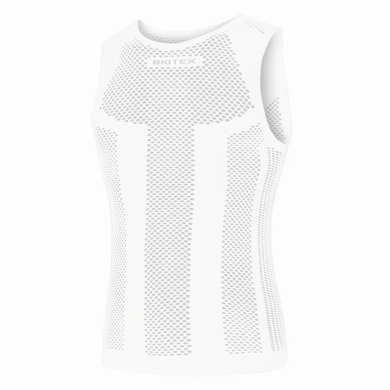 Biotex Piuma sleeveless base layer - White