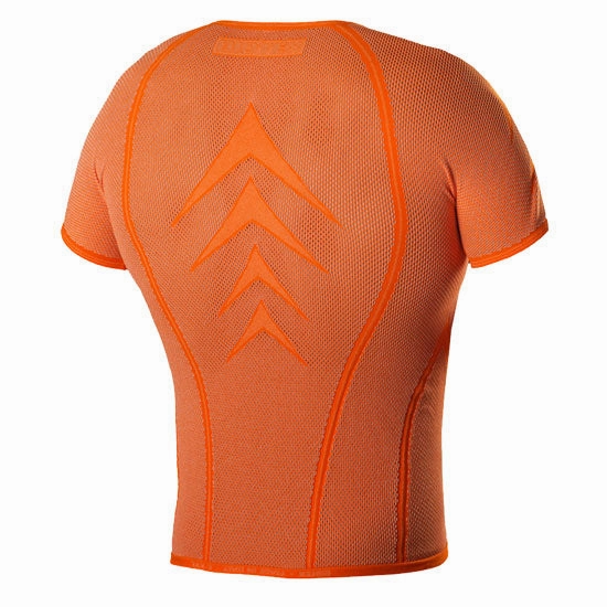 Biotex Powerflex S/S base layer - Orange fluo