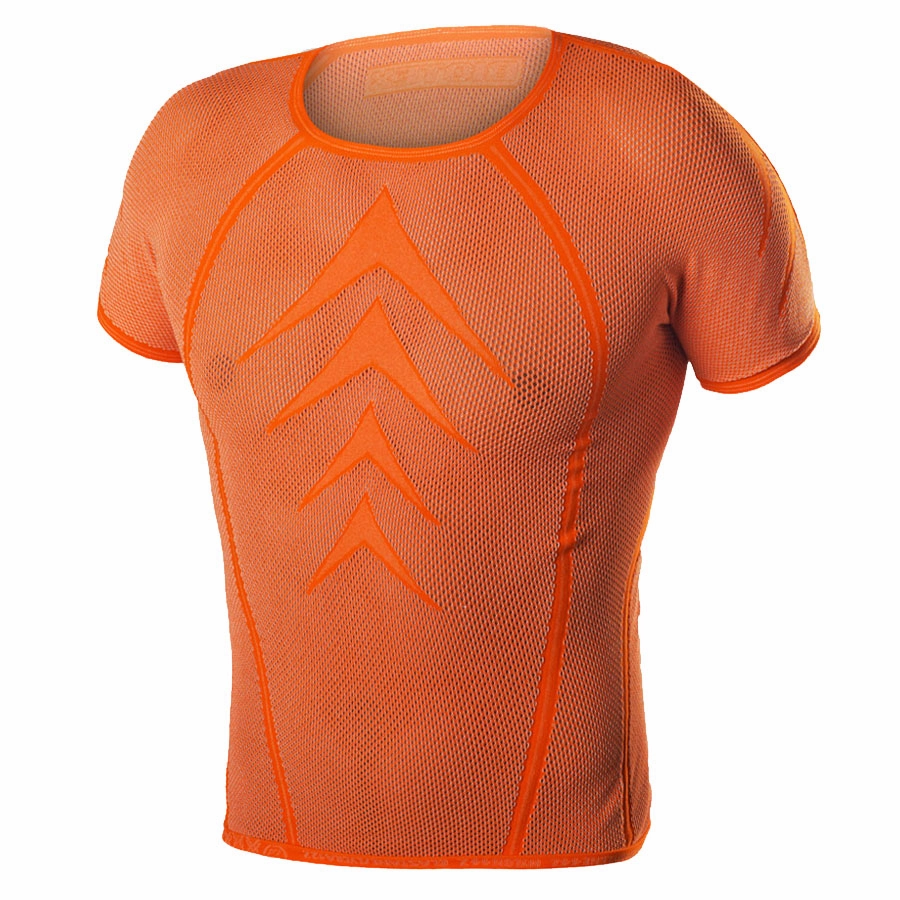 Biotex Powerflex S/S base layer - Orange fluo