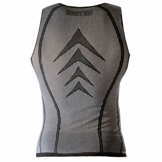 Biotex Powerflex Singlet Base Layer - Black Grey