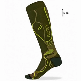 Biotex Race Thermolite socks - Green