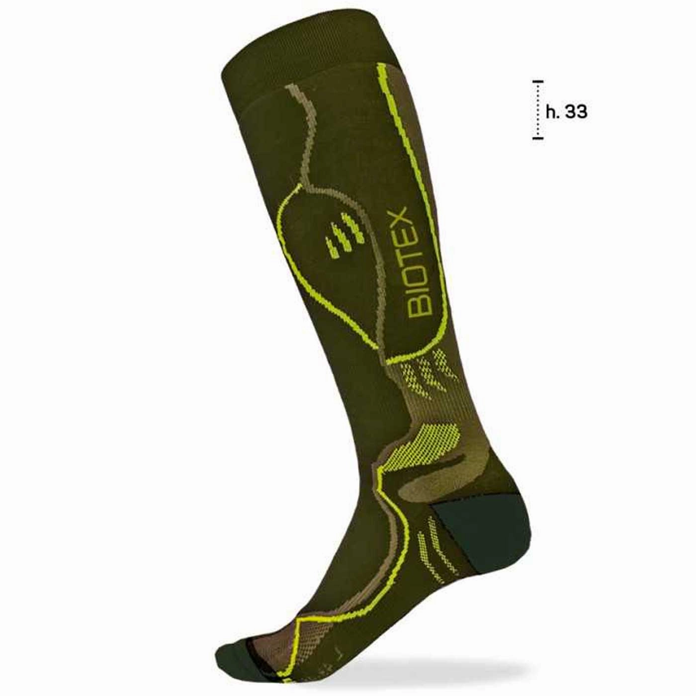 Biotex Race Thermolite socks - Green